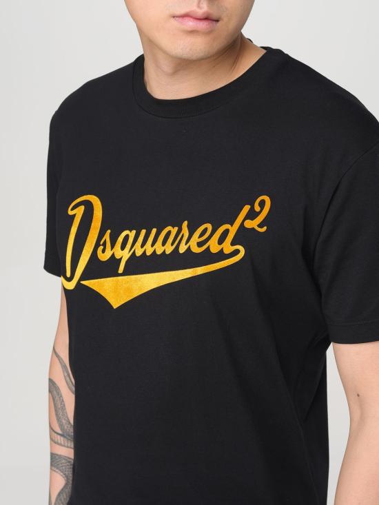25FW 디스퀘어드2 반팔 티셔츠 S74GD1394D20020 900 Black - DSQUARED2