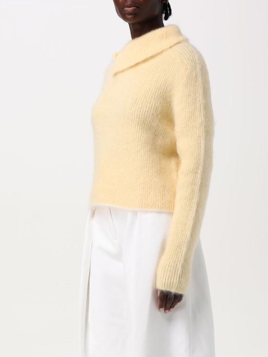 24FW 자크뮈스 스웨터 243KN5452317 210 Yellow - JACQUEMUS
