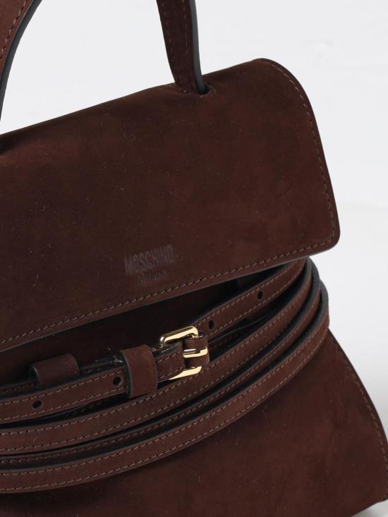 25FW 모스키노 토트백 75808035 0101 Brown - MOSCHINO