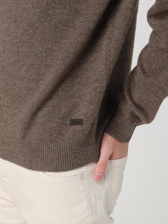 25FW 바버 터틀넥 MKN0585 ST71 Beige - BARBOUR