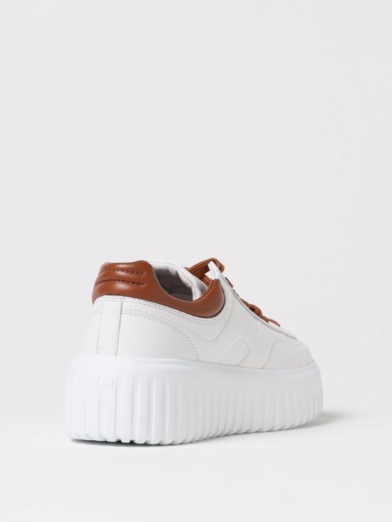 25FW 호간 H-스트라이프 스니커즈 HXW6450FC60LE9 0446 White 1 - HOGAN