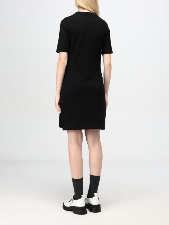 24FW 모스키노 롱 원피스 04905401 0555 Black - MOSCHINO