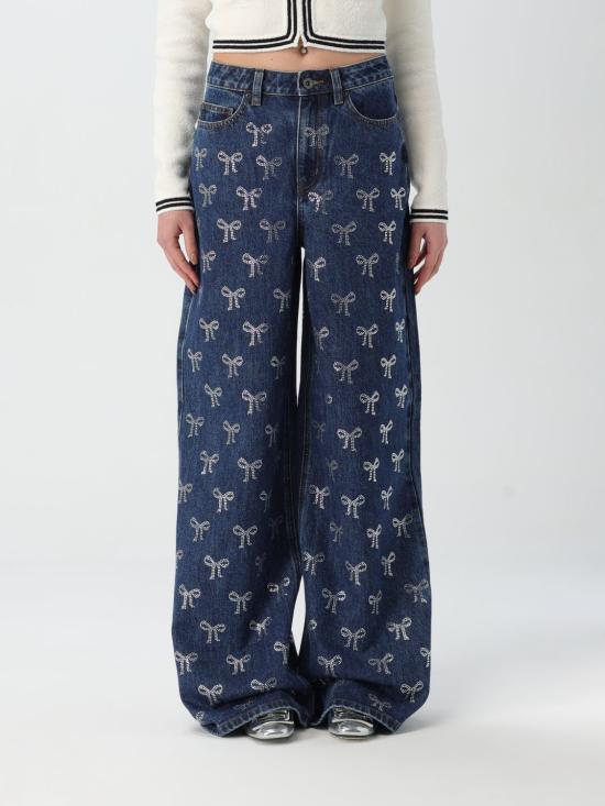 25SS 셀프 포트레이트 데님 팬츠 RS25812PBL Blue