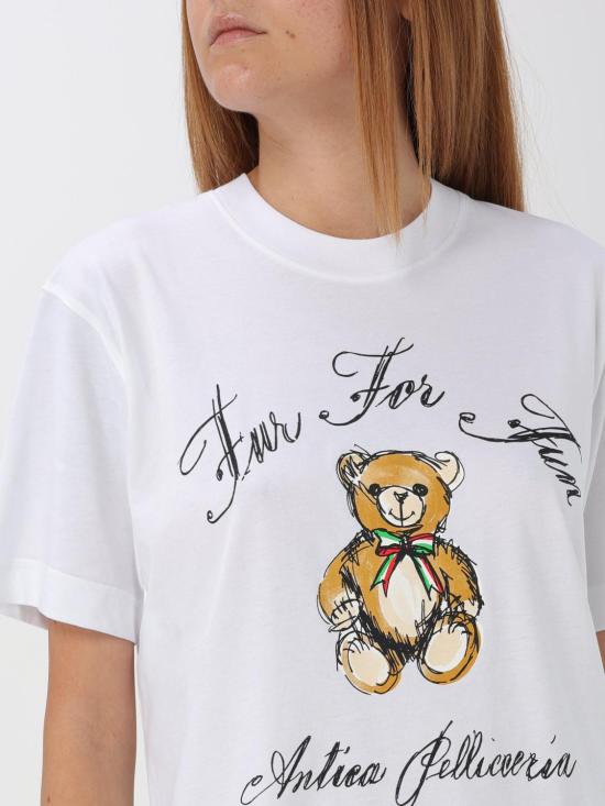 24FW 모스키노 숏 원피스 04435441 1001 White - MOSCHINO