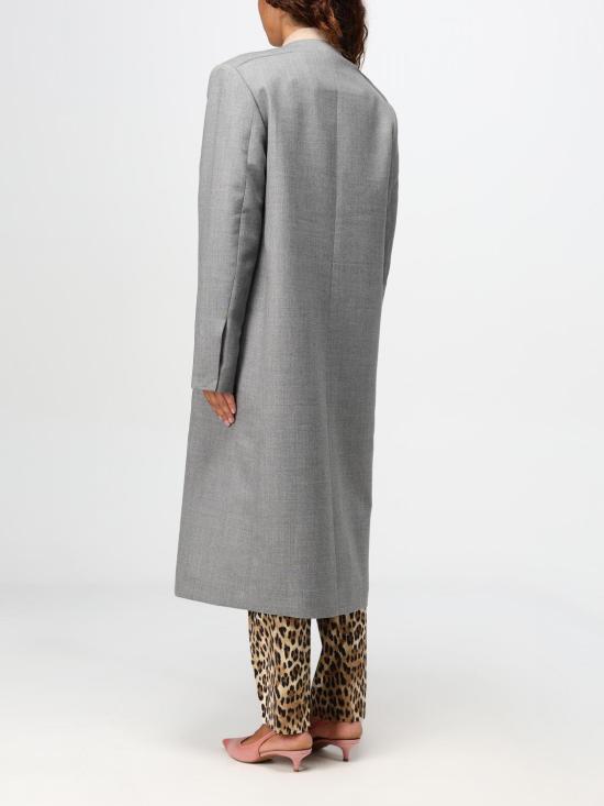 24FW 모스키노 코트 06015417 2497 Grey - MOSCHINO