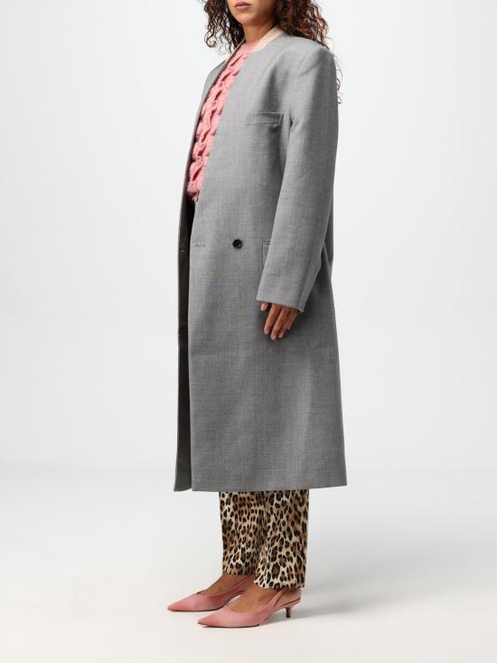 24FW 모스키노 코트 06015417 2497 Grey - MOSCHINO