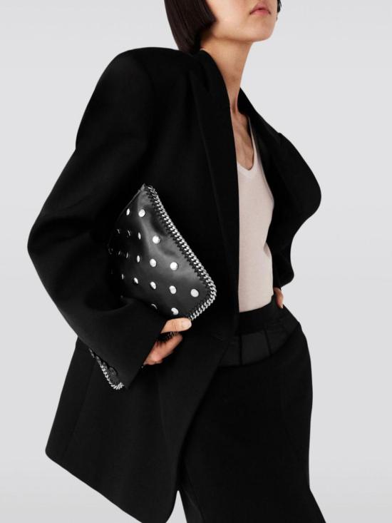 24FW 스텔라 맥카트니 클러치/파우치 7B0112WP0447 1000 Black - STELLA MCCARTNEY