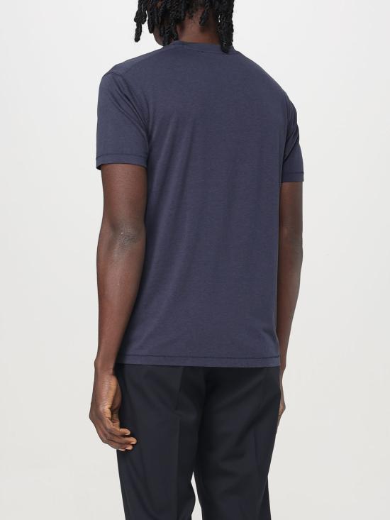 25FW 톰포드 반팔 티셔츠 JCS004JMT002S23 HB785 Blue - TOMFORD