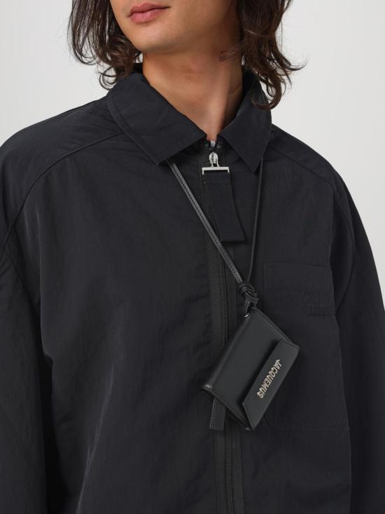 24FW 자크뮈스 남성지갑 216SL0033061 990 Black - JACQUEMUS