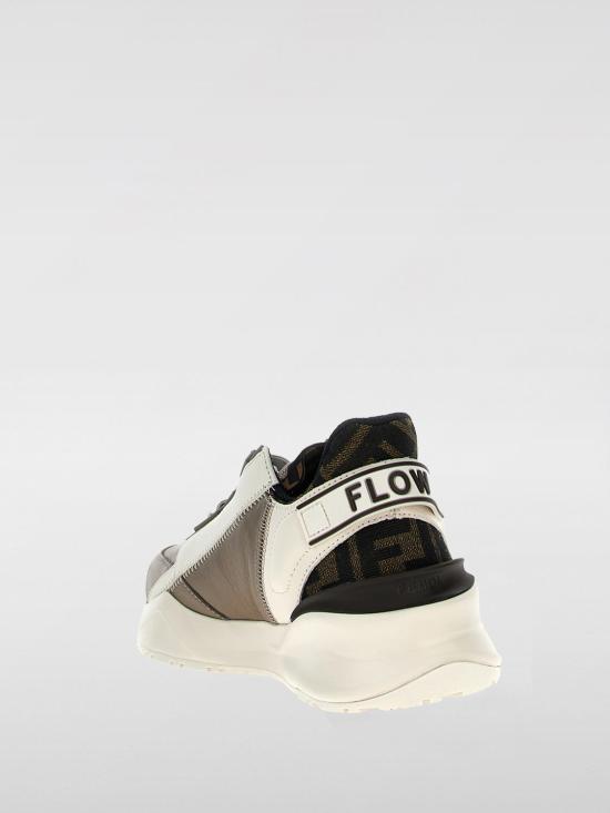 26SS 펜디 플로우 레더 로우탑 스니커즈 8E8035AJZH F1MDC Beige - FENDI