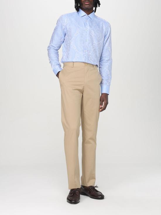 25SS 에트로 긴팔 셔츠 MRIB000599TJ562 B1581 Gnawed Blue - ETRO