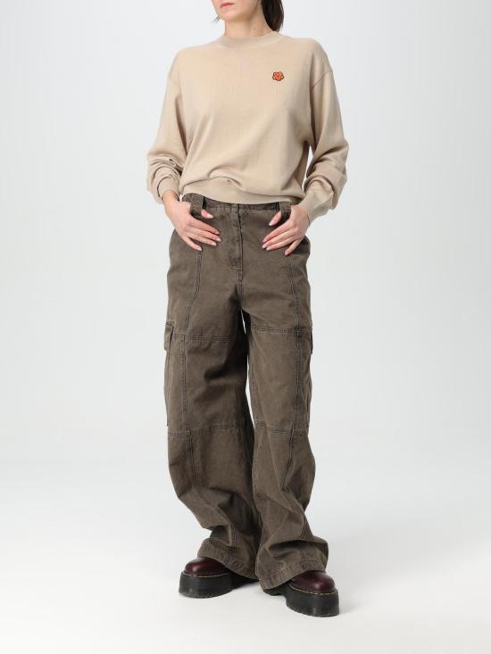 24FW 겐조 스웨터 FE62PU4893LB 11 Beige - KENZO