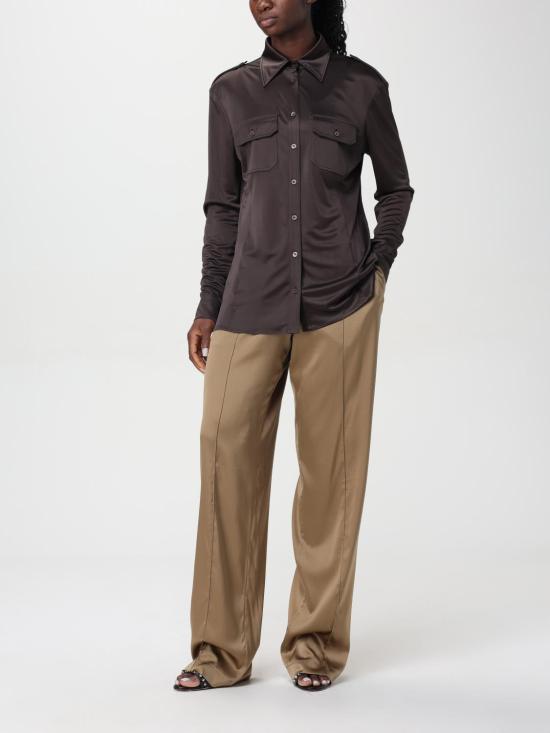 24FW 톰포드 블라우스 CAJ033JEX105 KB418 Brown - TOMFORD