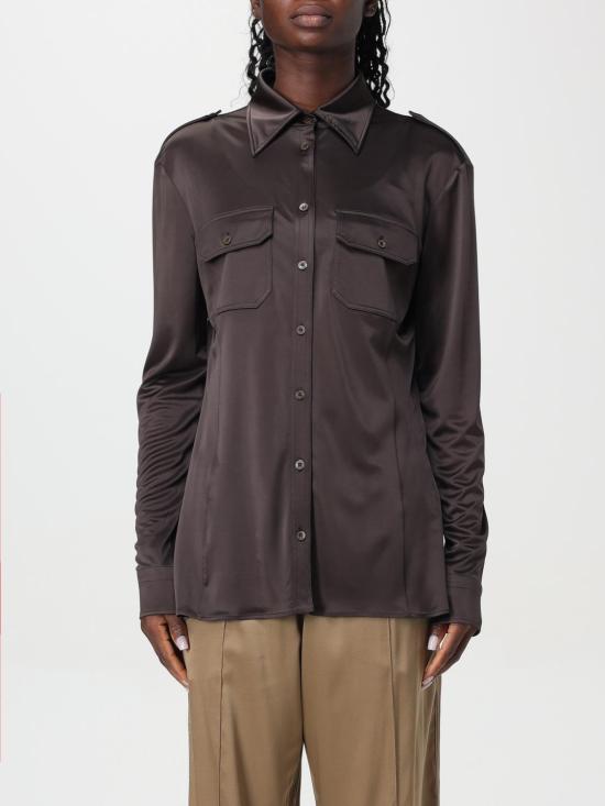 24FW 톰포드 블라우스 CAJ033JEX105 KB418 Brown