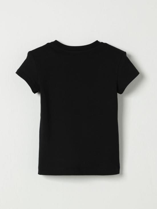 25FW [키즈] 발망 티셔츠 BW8A91Z0082 930OR Black - BALMAIN