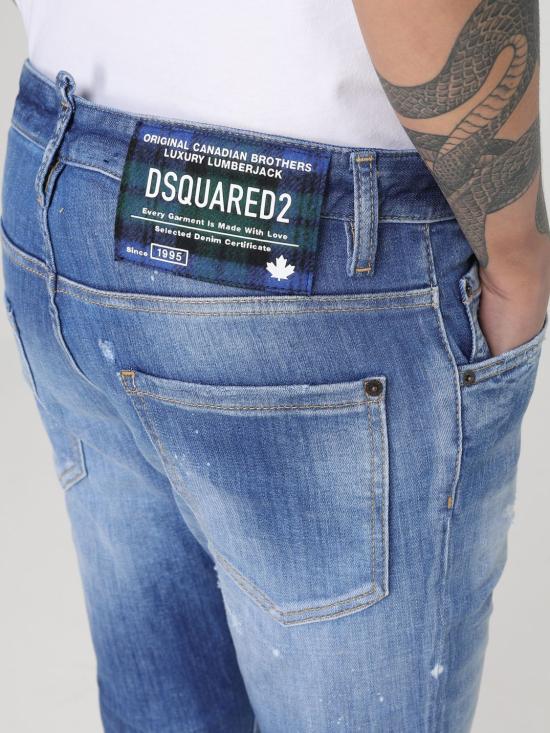 25FW 디스퀘어드2 데님 팬츠 S74LB1675S30872 470 Denim - DSQUARED2