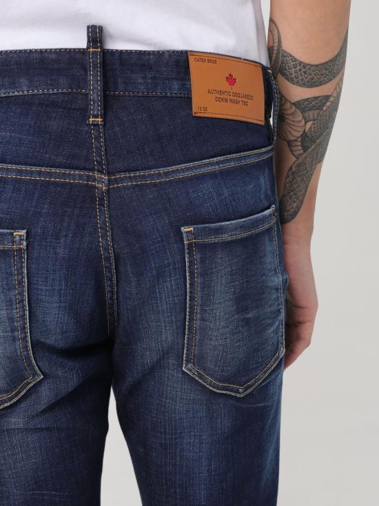 25FW 디스퀘어드2 COOL GUY 쿨 가이 슬림 스트레치 진 S74LB1315S30342 470 Denim - DSQUARED2