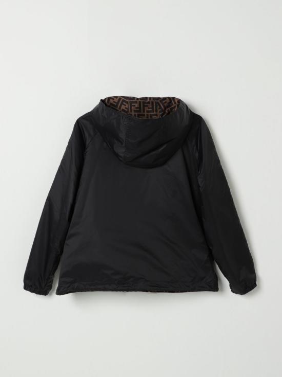 25SS [키즈] 펜디 캐주얼 자켓 JUA092AEYC F0QA1 Black - FENDI