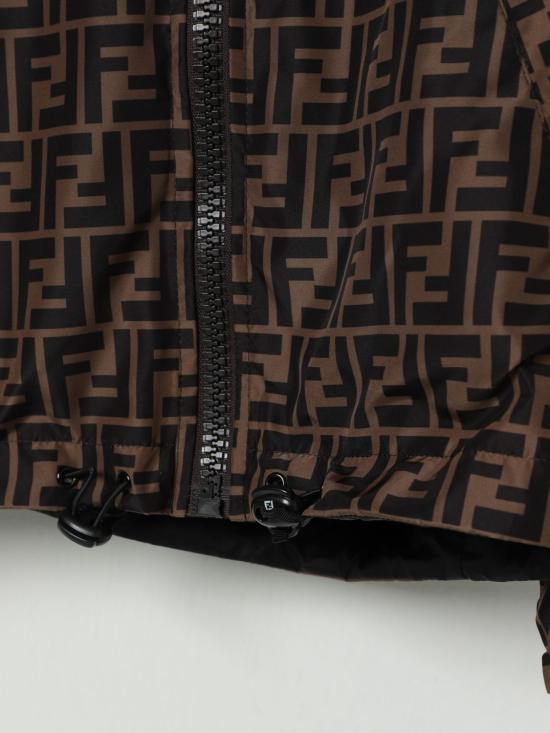 25SS [키즈] 펜디 캐주얼 자켓 JUA092AEYC F0QA1 Black - FENDI