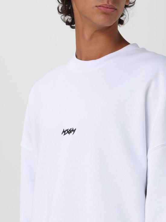 24FW 엠에스지엠 긴팔 티셔츠 3740MM120247799 01 White - MSGM