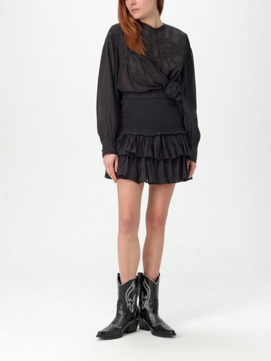 25SS 이자벨마랑에뚜왈 블라우스 HT0002FCB3J04E 01BK Black - ISABEL MARANT ETOILE
