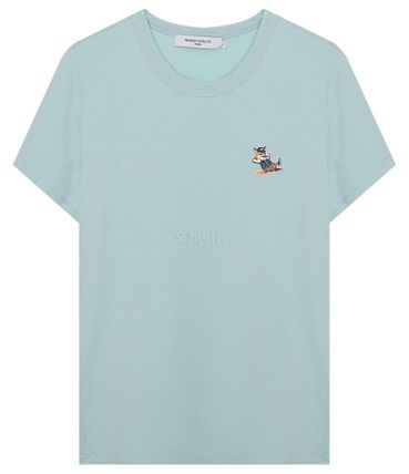  메종키츠네 반팔 티셔츠 KW00107KJ0008P429 DOM