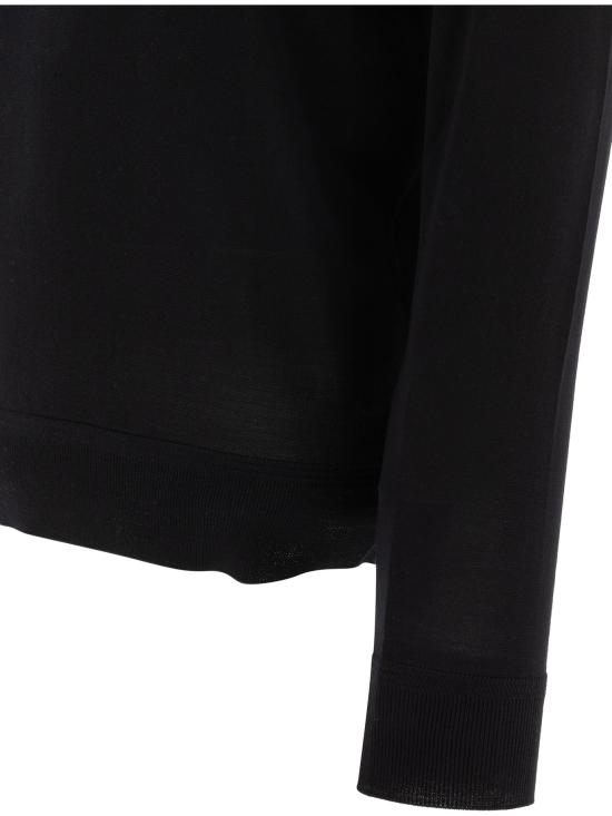 25SS 톰포드 긴팔 티셔츠 KCL006YMW070S25LB999 Black - TOMFORD