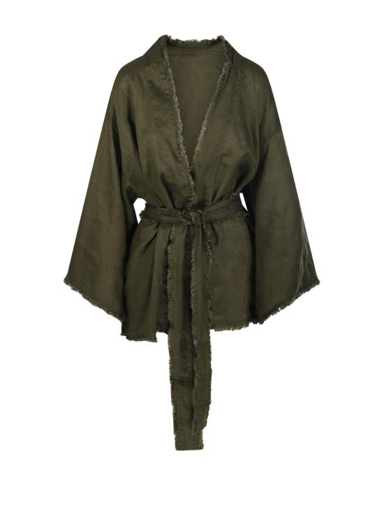 25SS 파로쉬 숏 원피스 BEACH25 D431708 007 VERDE OLIVA