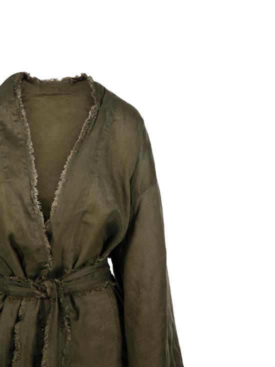 25SS 파로쉬 숏 원피스 BEACH25 D431708 007 VERDE OLIVA - PAROSH