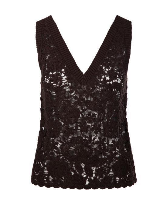 25SS 파로쉬 민소매 티셔츠 COPPER D540844 086 TESTA DI MORO