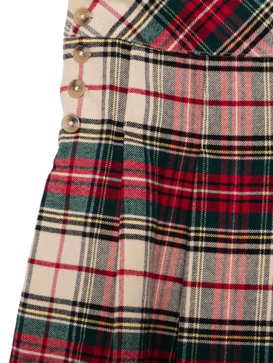 24FW [키즈] 폴로 랄프로렌 스커트 313 951834 001 001 149 CREAM RED MULTI - POLO RALPH LAUREN