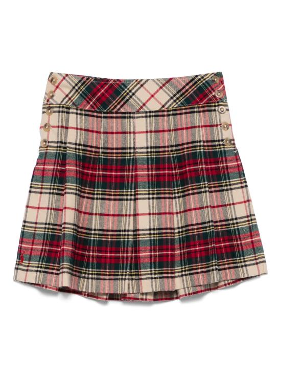 24FW [키즈] 폴로 랄프로렌 스커트 313 951834 001 001 149 CREAM RED MULTI
