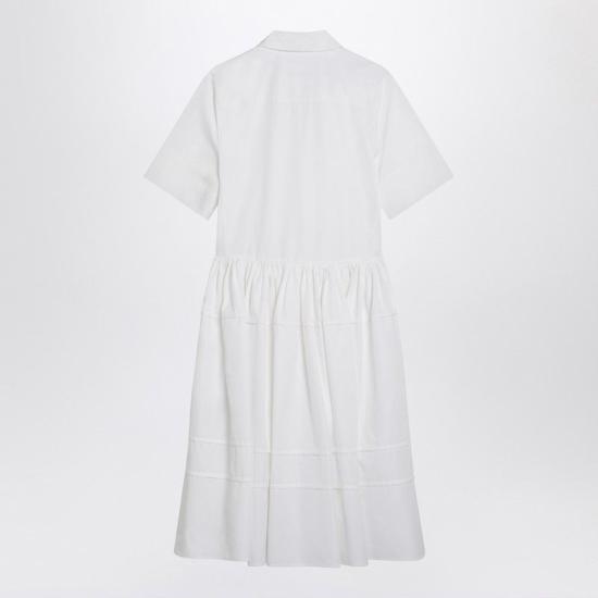 25SS 질샌더 미디 원피스 J02CT0466J45002 WHITE - JIL SANDER