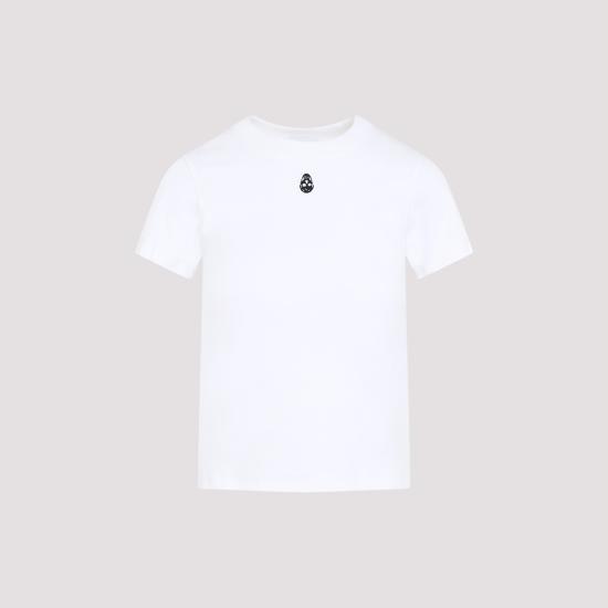 25SS 알렉산더 맥퀸 반팔 티셔츠 819193QLAEH 9000 WHITE - ALEXANDER MCQUEEN