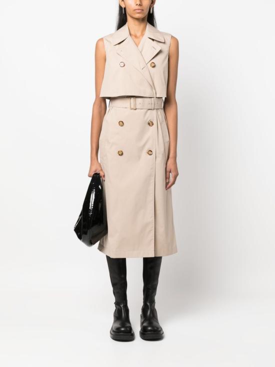  버버리 롱 원피스 8071047 brown - BURBERRY