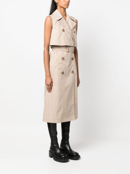  버버리 롱 원피스 8071047 brown - BURBERRY