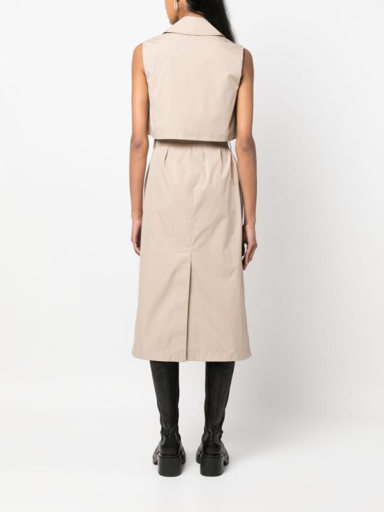  버버리 롱 원피스 8071047 brown - BURBERRY