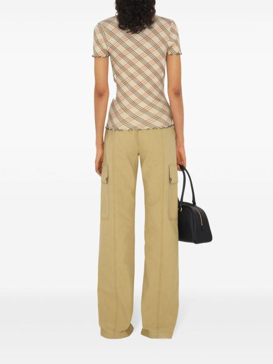  버버리 반팔 티셔츠 8101025 beige - BURBERRY