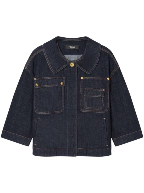 베르사체 데님 자켓 10156501A10031 navy