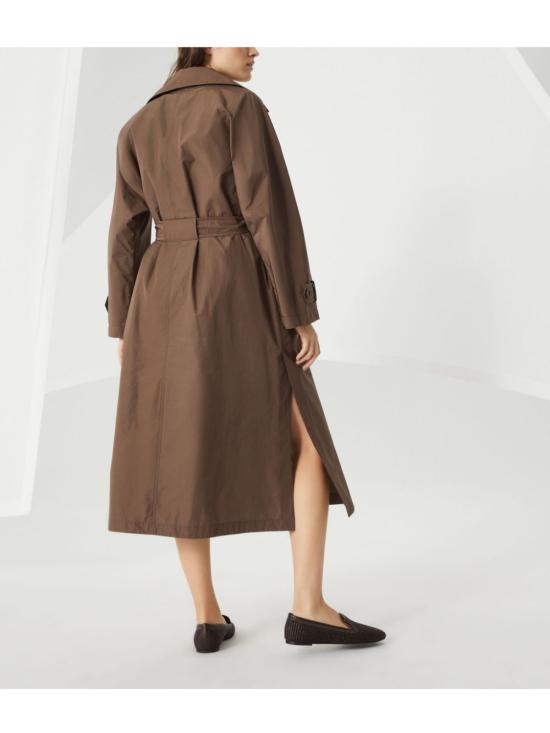  브루넬로 쿠치넬리 코트 MG5019909C2925 brown - BRUNELLO CUCINELLI