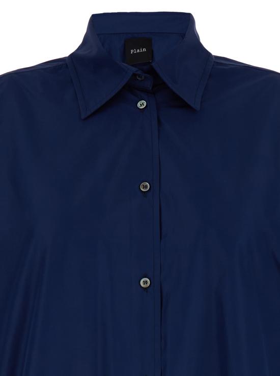 25SS 플레인 셔츠 401814198845BLUE Blu - PLAIN