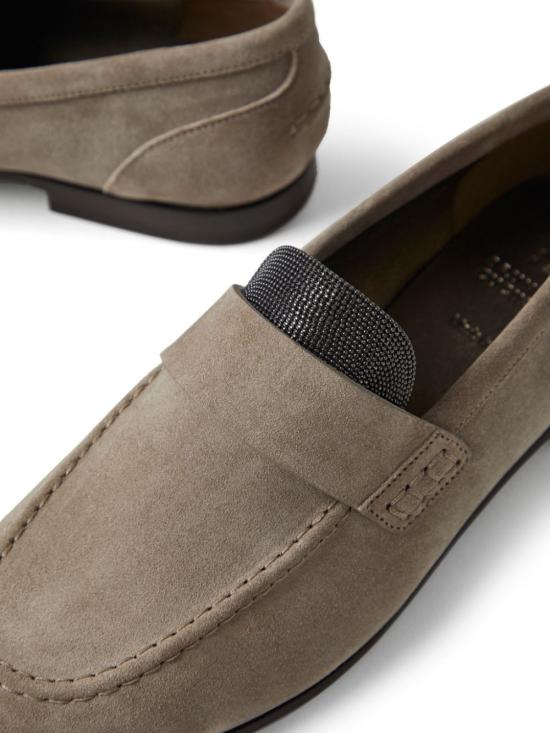  브루넬로 쿠치넬리 로퍼 MZSFC2742C5859 beige - BRUNELLO CUCINELLI