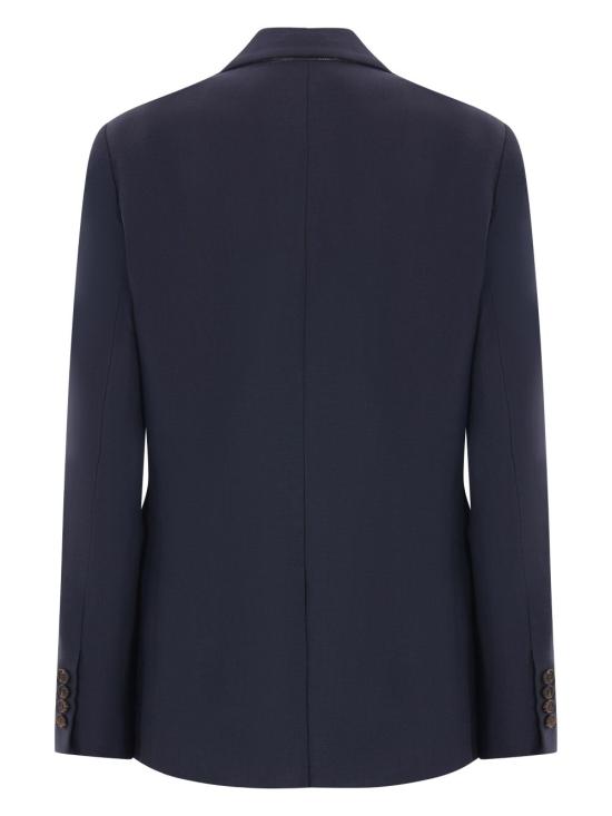  브루넬로 쿠치넬리 수트 자켓 MH1267332C7186 midnight blue - BRUNELLO CUCINELLI
