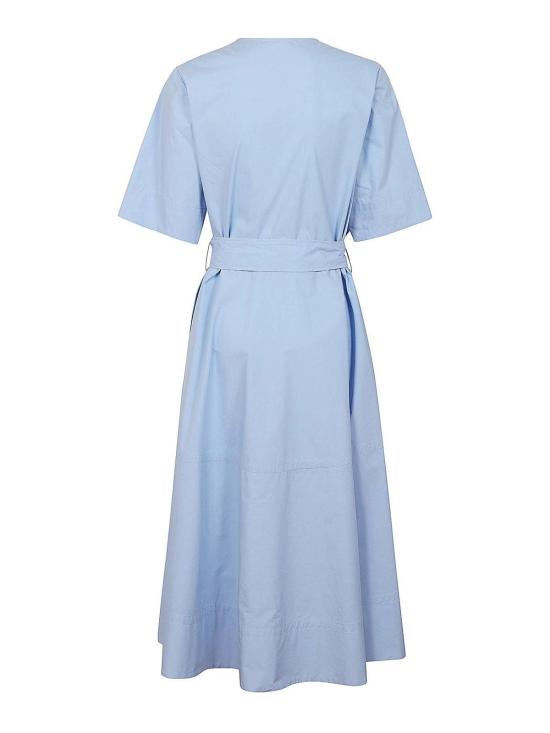 24FW 파로쉬 미디 스커트 D725164078 Light Blue - PAROSH