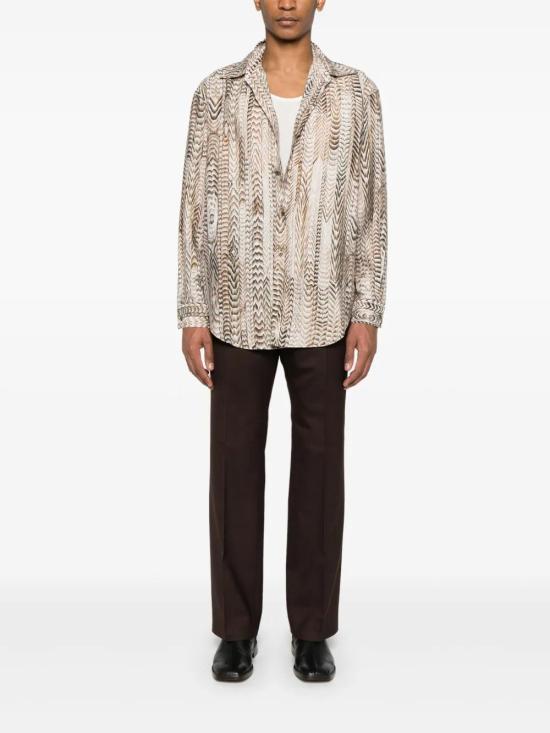  르메르 블라우스 SH1136LF1336 beige - LEMAIRE