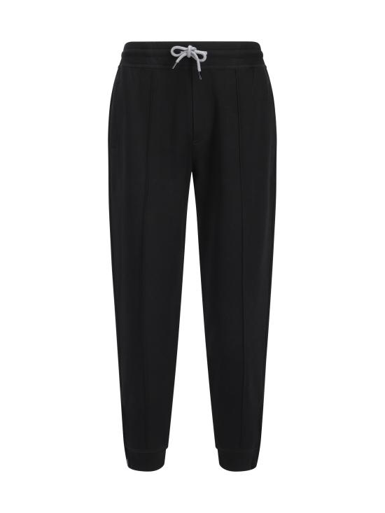 26FW 브루넬로 쿠치넬리 스트레이트 팬츠 MM8313263G C101 BLACK