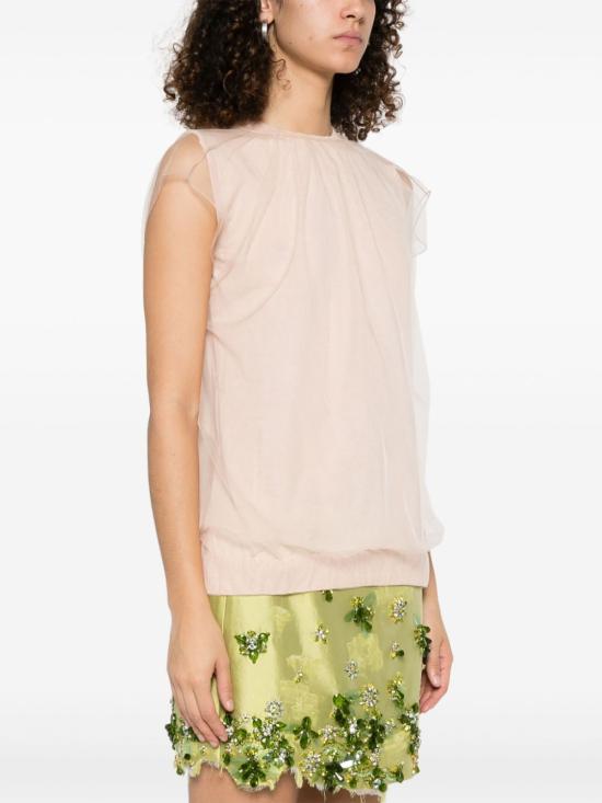  파비아나 필리피 민소매 티셔츠 MAD265F024L294 - FABIANA FILIPPI