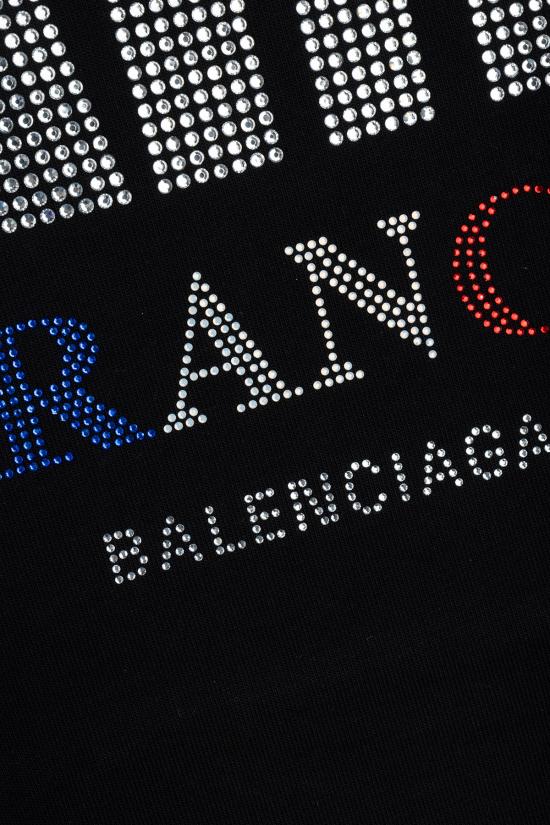 25SS 발렌시아가 반팔 티셔츠 787349TRVL5 1000 BLACK - BALENCIAGA