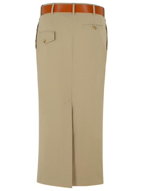 25SS 모스키노 숏 스커트 V01040517 0020 Beige - MOSCHINO