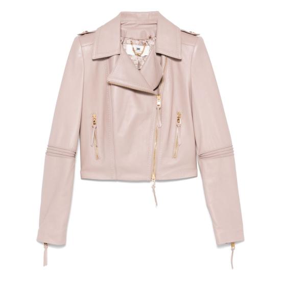 25SS 엘리자베타프랜치 가죽 자켓 GD47Z51E2 DC4 NEUTRALS